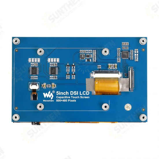 5 Inch 800 X 480 DSI Capacitive Touch Screen Monitor LCD Display Module Kit for RPI4 RPI Raspberry Pi 4 Model B 4B 3 3B+/3A+/2B/B+ 5 Inch 800 X 480 DSI Capacitive Touch Screen Monitor LCD Display Module Kit for RPI4 RPI Raspberry Pi 4 Model B 4B 3 3B+/3A+/2B/B+