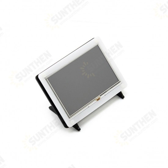 5inch HDMI LCD(B) 800x480 Resistive Touch Screen for Raspberry Pi 4 with Bicolor Case Supports Carious Systems 5inch HDMI LCD(B) 800x480 Resistive Touch Screen for Raspberry Pi 4 with Bicolor Case Supports Carious Systems