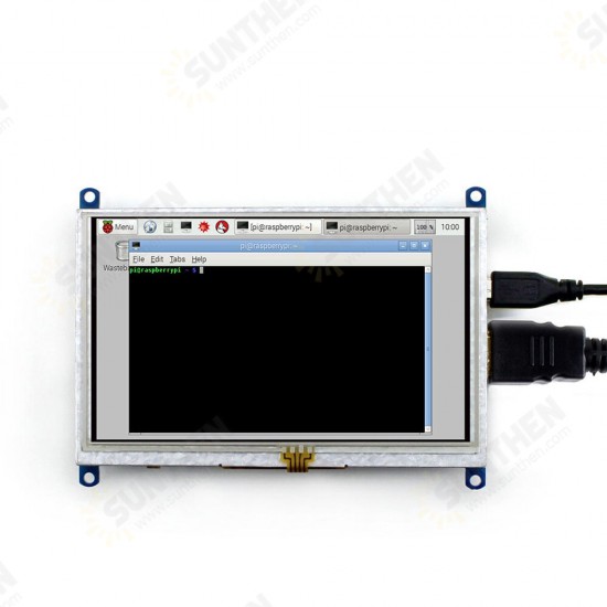5inch HDMI LCD(B) 800x480 Resistive Touch Screen for Raspberry Pi 4 with Bicolor Case Supports Carious Systems 5inch HDMI LCD(B) 800x480 Resistive Touch Screen for Raspberry Pi 4 with Bicolor Case Supports Carious Systems