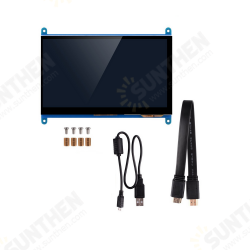 7 Inch Full View LCD IPS Touch Screen 1024*600 800*480 HD HDMI Display Monitor for Raspberry Pi 7 Inch Full View LCD IPS Touch Screen 1024*600 800*480 HD HDMI Display Monitor for Raspberry Pi