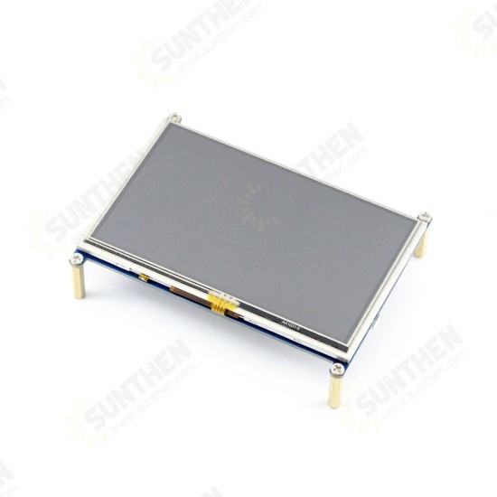 800x480 5inch Resistive Touch Screen LCD HDMI Interface For Raspberry Pi