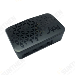 98 x 68 x 25mm ABS Heat Dissipation Case + Metal Fan Argon POLY Protective Box for Raspberry Pi 4B Module 98 x 68 x 25mm ABS Heat Dissipation Case + Metal Fan Argon POLY Protective Box for Raspberry Pi 4B Module
