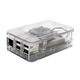 ABS Enclosure Case Support Cooling Fan For Raspberry Pi Model 3B / 2B / B+ ABS Enclosure Case Support Cooling Fan For Raspberry Pi Model 3B / 2B / B+
