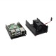 Aluminum Alloy Case Active Passive Cooling Fan Thermal Pad Heat Dissipation Shell for Raspberry Pi 4 Model B