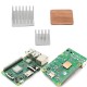 Aluminum Heat Sink Copper Heat Sink For Raspberry Pi 3 Model B / Pi 2 / B+