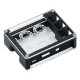 Black Acrylic Case Support Dual Cooling Fans For Raspberry Pi 3B+ Board Black Acrylic Case Support Dual Cooling Fans For Raspberry Pi 3B+ Board