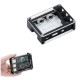 Black Acrylic Case Support Dual Cooling Fans For Raspberry Pi 3B+ Board Black Acrylic Case Support Dual Cooling Fans For Raspberry Pi 3B+ Board