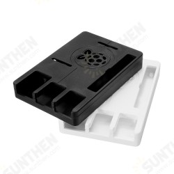 Black/White Ultra-slim V8 ABS Protective Enclosure Box Case For Raspberry Pi B+/2/3 Model B Black/White Ultra-slim V8 ABS Protective Enclosure Box Case For Raspberry Pi B+/2/3 Model B