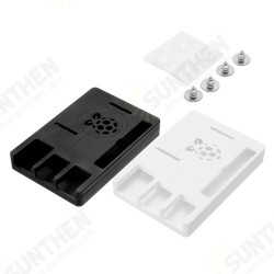 Black/White Ultra-slim V8 ABS Protective Enclosure Box Case For Raspberry Pi B+/2/3 Model B Black/White Ultra-slim V8 ABS Protective Enclosure Box Case For Raspberry Pi B+/2/3 Model B