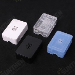 Black/White/Blue/Transparent ABS Updated Premium Enclosure Case For Raspberry Pi 3 2 & B+ Black/White/Blue/Transparent ABS Updated Premium Enclosure Case For Raspberry Pi 3 2 & B+