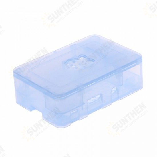 Black/White/Blue/Transparent ABS Updated Premium Enclosure Case For Raspberry Pi 3 2 & B+