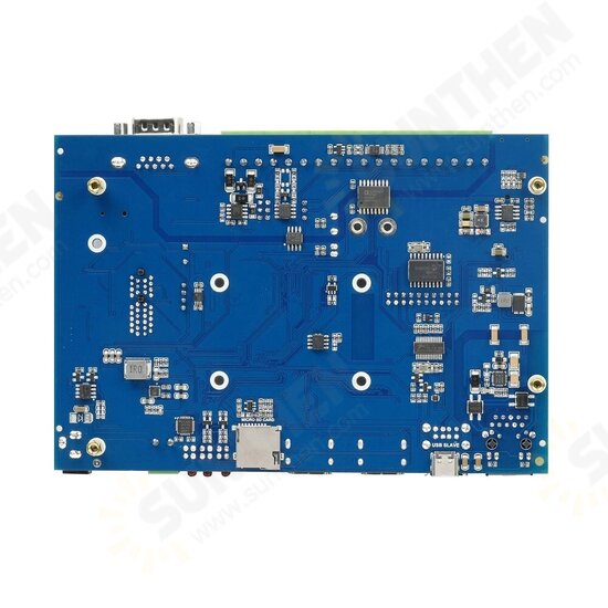 C0281 Raspberry Pi CM4 Compute Module IoT PoE Expansion Board Support 5G/4G Module RS485/RS232