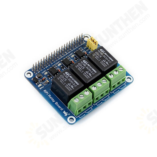 C2367 3-Way Relay Expansion Board Relay GPIO Interface For Raspberry Pi