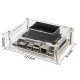 Jetson Nano Case Development Board Acrylic Transparent Shell Protective Case with Cooling Fan