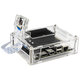 Jetson Nano Case Development Board Acrylic Transparent Shell Protective Case with Cooling Fan