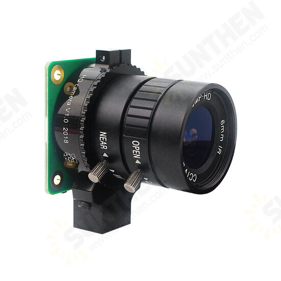 Raspberry Pi Official HQ Camera Module and Lens Support Up to 1230W Pixels