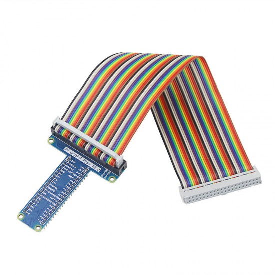 C0529 20cm Female to Female GPIO Cable + T Board Kit for Raspberry Pi