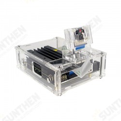 C2150 Acrylic Protective Case + Camera Bracket Enclosure Kit for Jetson Nano C2150 Acrylic Protective Case + Camera Bracket Enclosure Kit for Jetson Nano