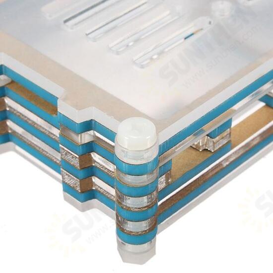 Colorful Acrylic Shell With A Fan Mouth For Raspberry Pi 2 Model B Colorful Acrylic Shell With A Fan Mouth For Raspberry Pi 2 Model B