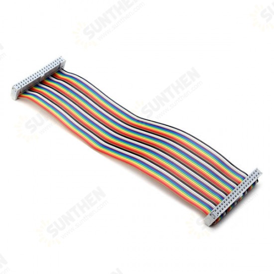 GPIO 40P Rainbow Ribbon Cable For Raspberry Pi 2 Model B & B+