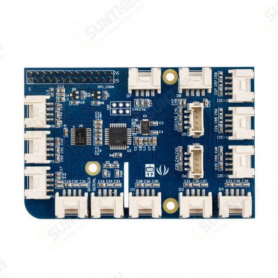 GrovePi + Raspberry Spreader Board compatible with Raspberry Pi 3 Model B+ GrovePi + Raspberry Spreader Board compatible with Raspberry Pi 3 Model B+