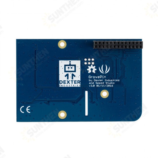 GrovePi + Raspberry Spreader Board compatible with Raspberry Pi 3 Model B+ GrovePi + Raspberry Spreader Board compatible with Raspberry Pi 3 Model B+
