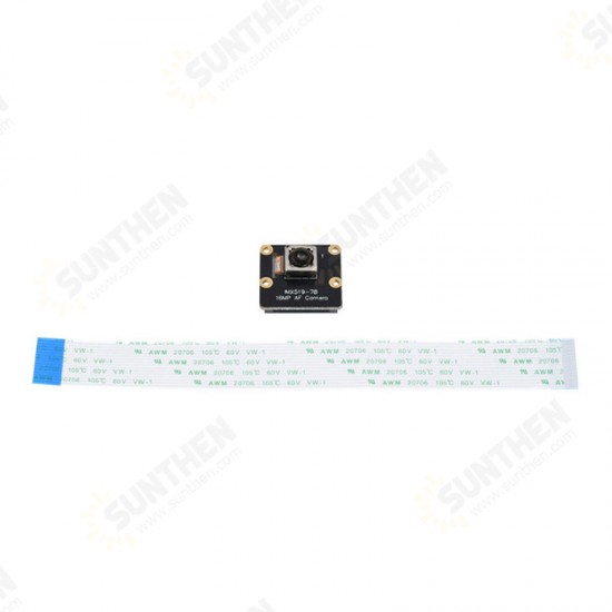 IMX519-78 16MP AF Camera for Raspberry Pi IMX519 HD Auto Focus Camera Module Compatible with 4B/Zero 2W