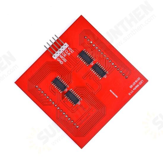 LED Full Color 8x8 RGB Dot Matrix Screen Module For Raspberry Pi 3/ 2/ B+ LED Full Color 8x8 RGB Dot Matrix Screen Module For Raspberry Pi 3/ 2/ B+