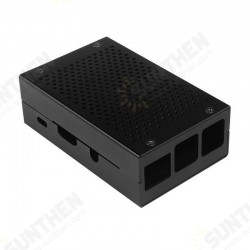 Metal Motherboard Case fits Raspberry Pi 2/3B+ Aluminum Alloy Case with Heat Sinks Shell for Raspberry Pi Metal Motherboard Case fits Raspberry Pi 2/3B+ Aluminum Alloy Case with Heat Sinks Shell for Raspberry Pi
