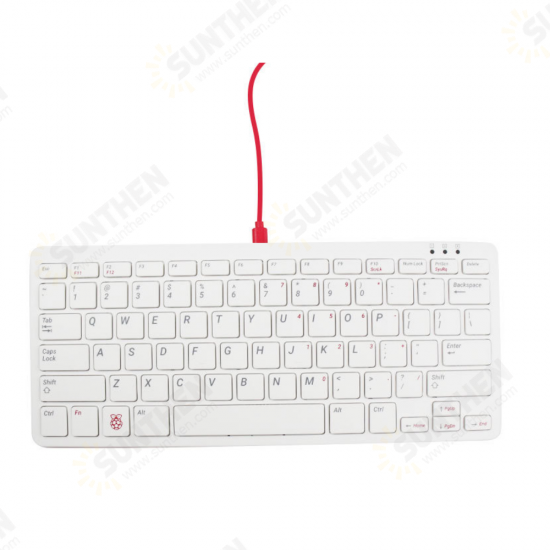 Official Keyboard of Raspberry Pi for Raspberry Pi 4 Model B 3B+ 3B