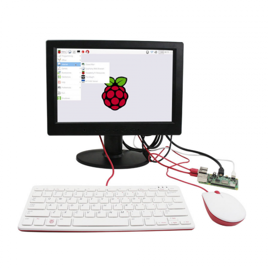 Official Keyboard of Raspberry Pi for Raspberry Pi 4 Model B 3B+ 3B