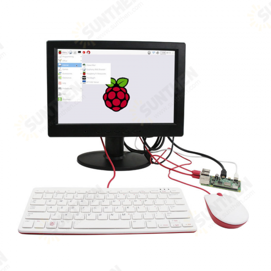 Official Keyboard of Raspberry Pi for Raspberry Pi 4 Model B 3B+ 3B