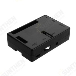 Premium Black ABS Exclouse Box Case For Raspberry Pi 3 Model B+ (Plus) Premium Black ABS Exclouse Box Case For Raspberry Pi 3 Model B+ (Plus)