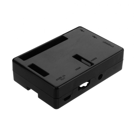 Premium Black ABS Exclouse Box Case For Raspberry Pi 3 Model B+ (Plus)
