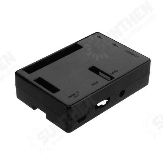 Premium Black ABS Exclouse Box Case For Raspberry Pi 3 Model B+ (Plus)