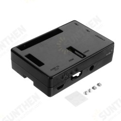 Premium Black ABS Exclouse Box Case For Raspberry Pi 3 Model B+ (Plus) Premium Black ABS Exclouse Box Case For Raspberry Pi 3 Model B+ (Plus)