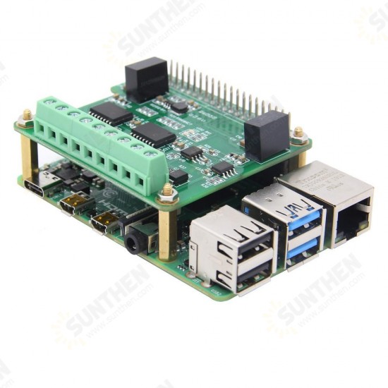 RS485 & CAN Shield Expansion Board for Raspberry Pi 4 Model B/3B+/3B/2B/Zero/Zero W RS485 & CAN Shield Expansion Board for Raspberry Pi 4 Model B/3B+/3B/2B/Zero/Zero W