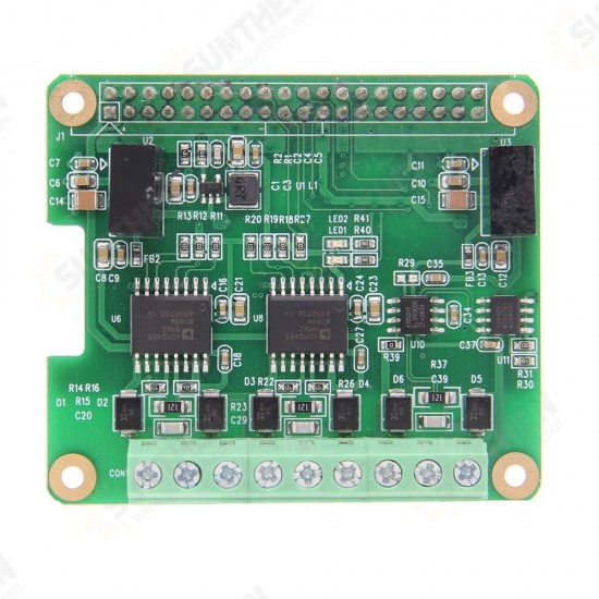 RS485 & CAN Shield Expansion Board for Raspberry Pi 4 Model B/3B+/3B/2B/Zero/Zero W RS485 & CAN Shield Expansion Board for Raspberry Pi 4 Model B/3B+/3B/2B/Zero/Zero W