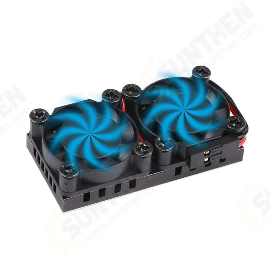 Raspberry Pi 4 Model B Dual Fan with Heat Sink Ultimate Double Cooling Fans for Raspberry Pi 4B/3B+