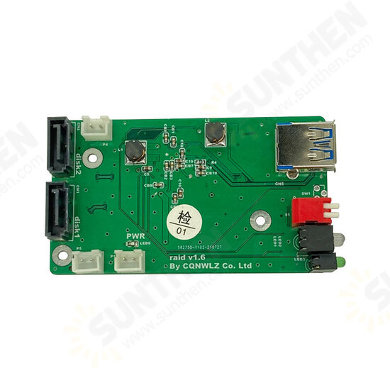Raspberry Pi 4 NAS Network Storage Private Cloud Disk Net Disk RAID Dual Hard Disk with Aluminum Case for Raspberry Pi 4B Raspberry Pi 4 NAS Network Storage Private Cloud Disk Net Disk RAID Dual Hard Disk with Aluminum Case for Raspberry Pi 4B