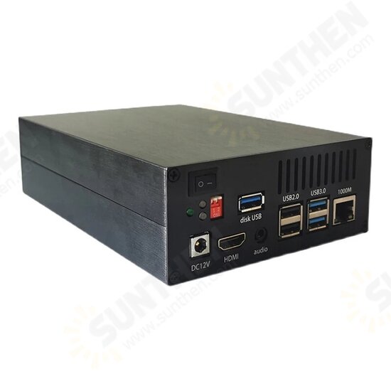 Raspberry Pi 4 NAS Network Storage Private Cloud Disk Net Disk RAID Dual Hard Disk with Aluminum Case for Raspberry Pi 4B Raspberry Pi 4 NAS Network Storage Private Cloud Disk Net Disk RAID Dual Hard Disk with Aluminum Case for Raspberry Pi 4B