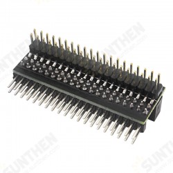 Raspberry Pi GPIO Edge Expansion Board 40Pin Side Lead Pin Multiplexing 4B 3B+ Raspberry Pi GPIO Edge Expansion Board 40Pin Side Lead Pin Multiplexing 4B 3B+