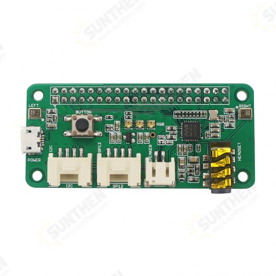 Raspberry Pi ReSpeaker Intelligent Voice Recognition 2 Microphone Array Pi0 / 3B / 3B+/4B Raspberry Pi ReSpeaker Intelligent Voice Recognition 2 Microphone Array Pi0 / 3B / 3B+/4B