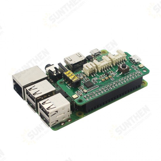 Raspberry Pi ReSpeaker Intelligent Voice Recognition 2 Microphone Array Pi0 / 3B / 3B+/4B