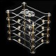 Transparent 4-Layer Acrylic Cluster Case For Raspberry Pi 3/2 B and B+ Transparent 4-Layer Acrylic Cluster Case For Raspberry Pi 3/2 B and B+
