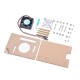 Transparent Acrylic Case + Cooling System External Fan + Screwdriverr Tool For Raspberry Pi 4/3/2/B/B+