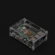 Transparent Acrylic Raspberry Pi 4B Case Box Support Cooling Fan Instal
