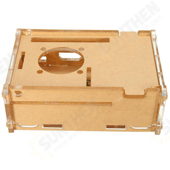 Transparent Clear Case Enclosure Box + Cooling Fan For Raspberry Pi 2 Model / B+