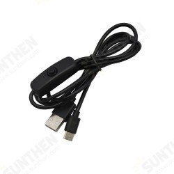 USB Line 5V 3A Transfer Line Type-C Power Charger Adapter for Raspberry Pi 4 USB Line 5V 3A Transfer Line Type-C Power Charger Adapter for Raspberry Pi 4