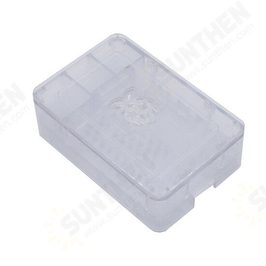 Updated Raspberry Pi ABS Case Black/White/Transparent Enclosure Box V4 for Raspberry Pi 4B